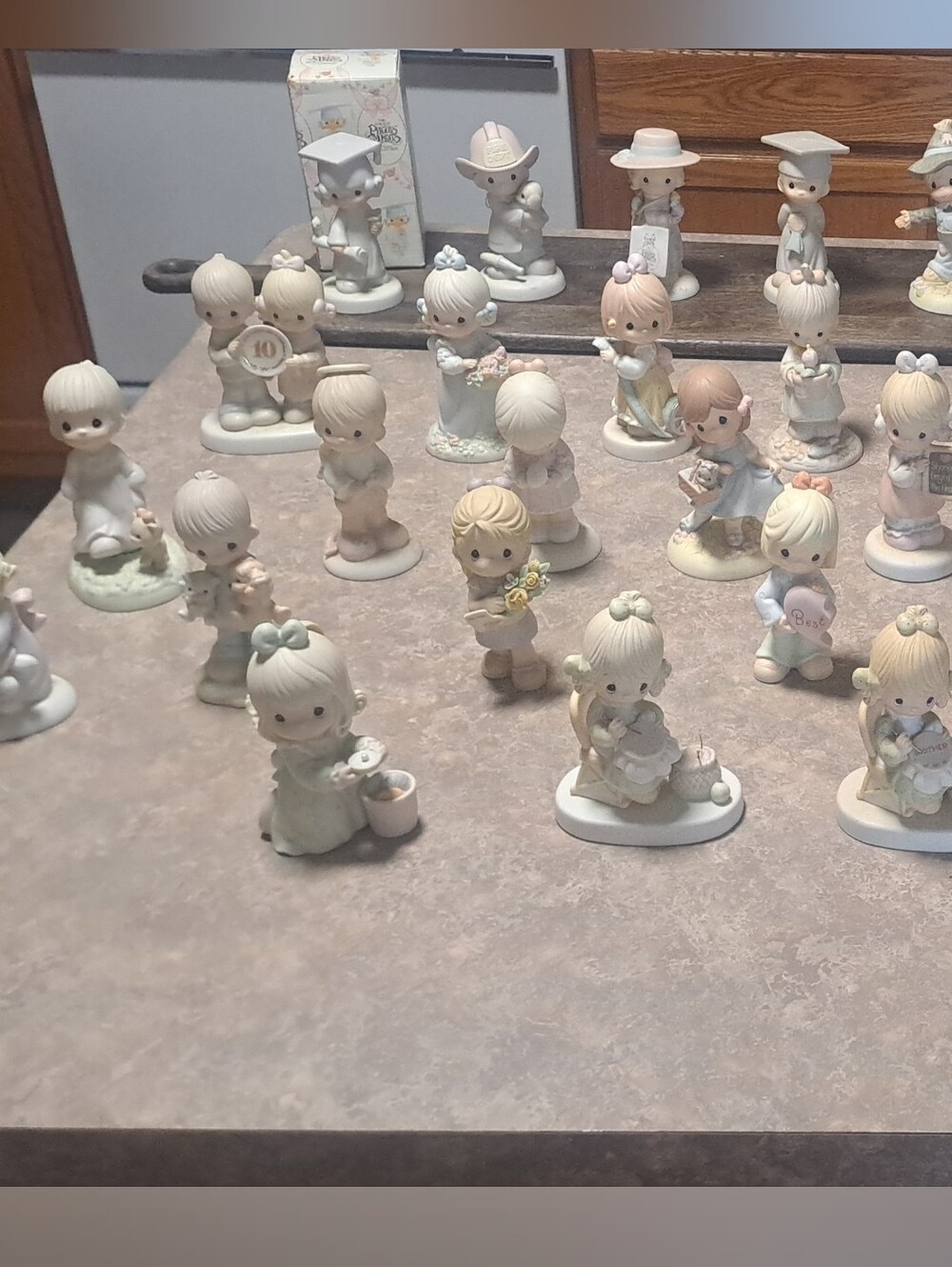 Vintage Precious Moments Porcelain Figurine Collection